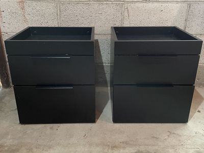Two End Tables or Nightstands