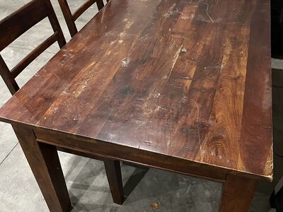 DiningTable And 3 Chairs