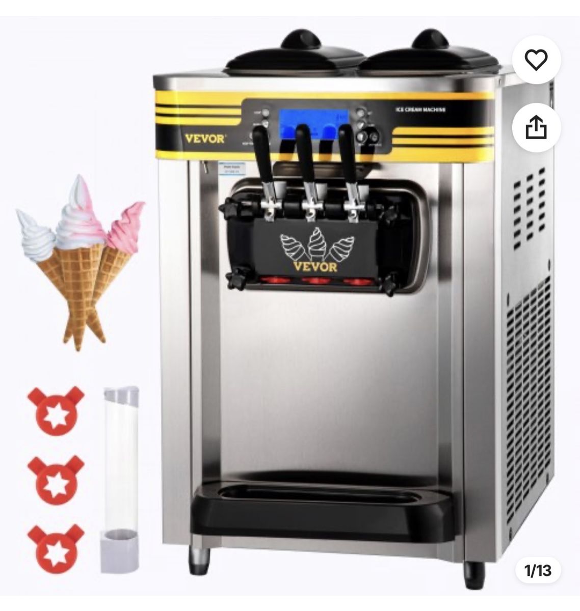 Vevor Soft Serve Machine
