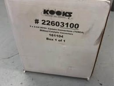 2016-2024 Camaro SS/ZL1 3x2-3/4 Connections (Torca) Without Catalytic Converters