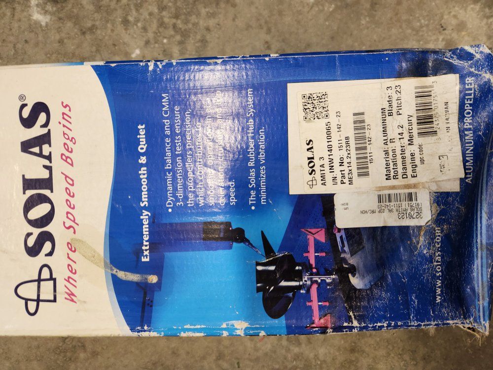 New Solas 14.2x23P Mercury Prop