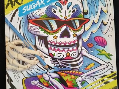Crayola Art Sugar Skulls Coloring Book