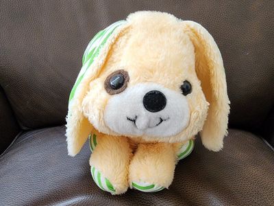"Pupcake" Stuffed, Plush dog