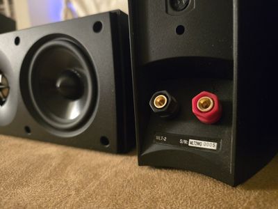 MartinLogan MLT-2 5.0 Speaker System with Center Channel and 4 Satellite Speakers - Black