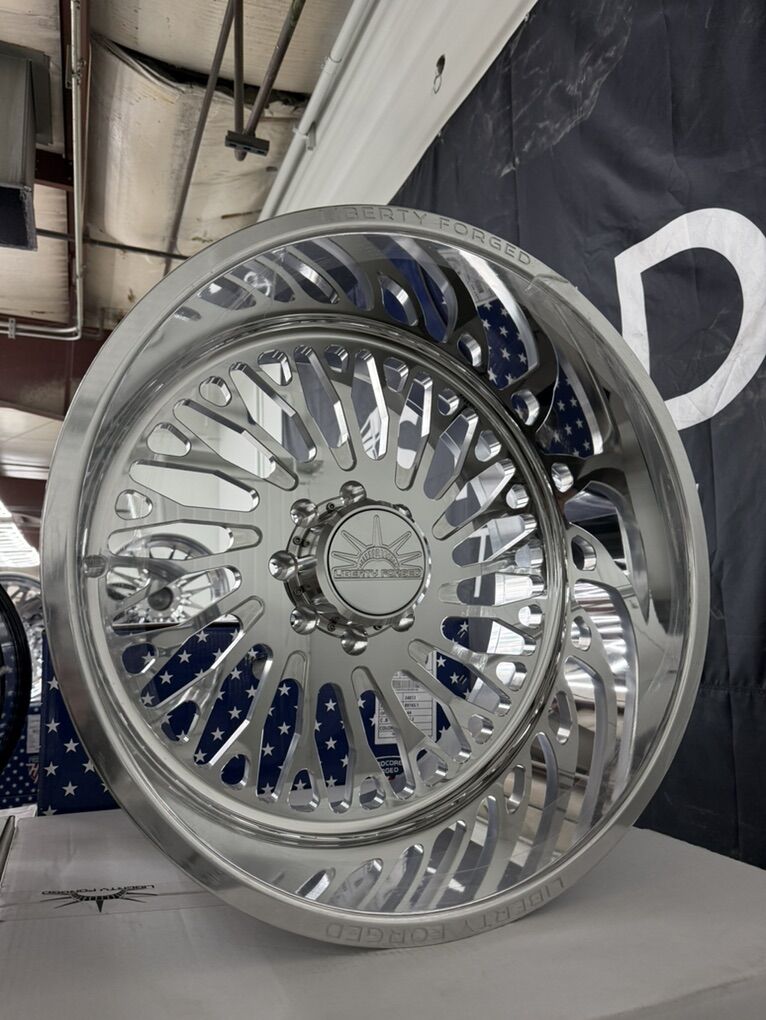 NEW 24x14 Liberty Forged LBTY36 8x170/ Floaters