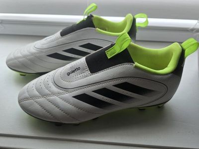 Adidas Goletto Laceless Soccer Cleat Boys Size 3