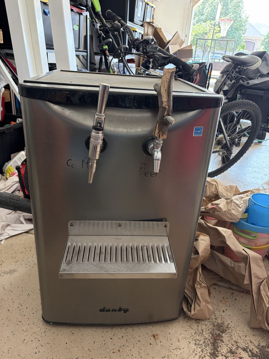 Beer fridge with taps