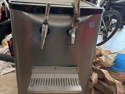 Beer fridge with taps