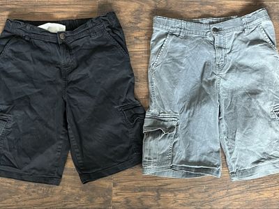 2 pairs of cargo shorts