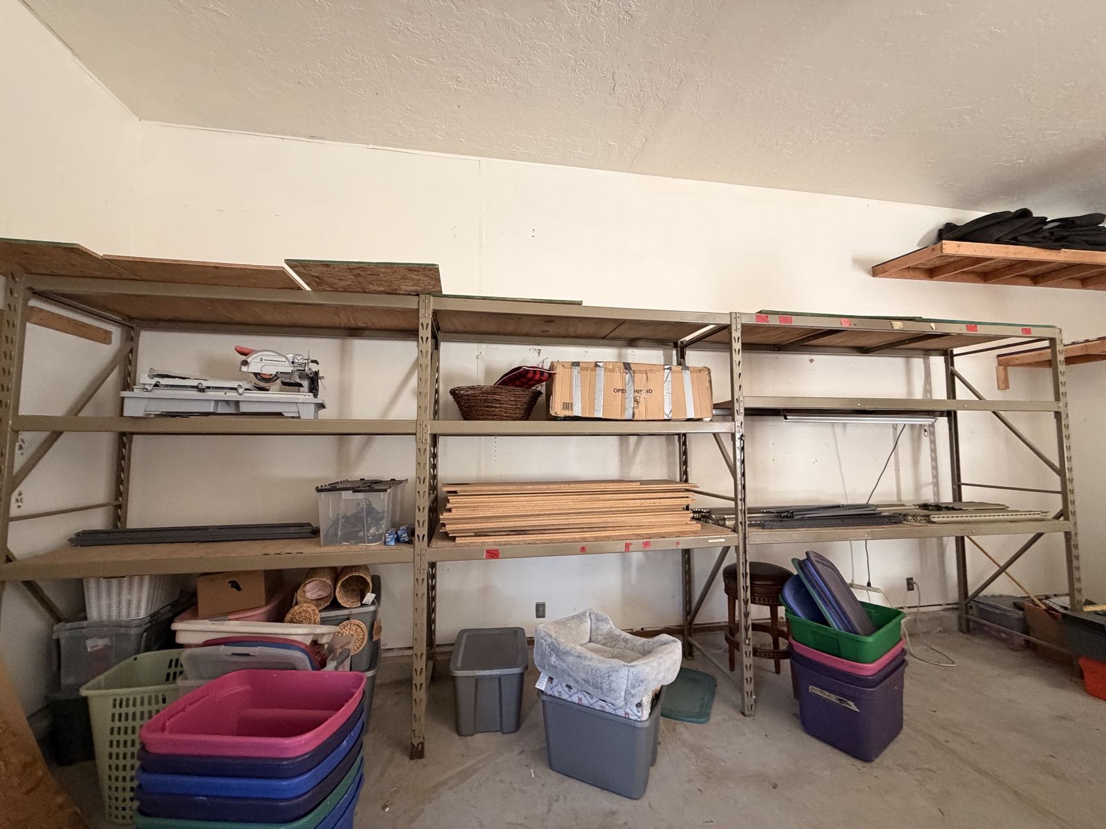 5 Heavy-Duty Metal Garage Storage Shelving Racks