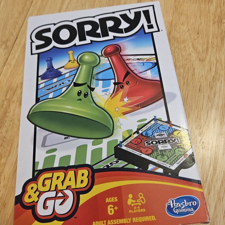 Sorry GRAB and GO Board Game