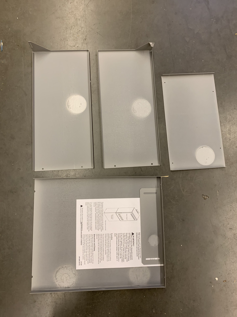 Tankless Water Heater Pipe Cover Kit Rheem