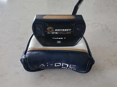 NEW-Odyssey Ai-One Milled Three T S Putter 35in