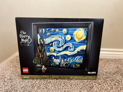 LEGO Van Gogh Starry Night
