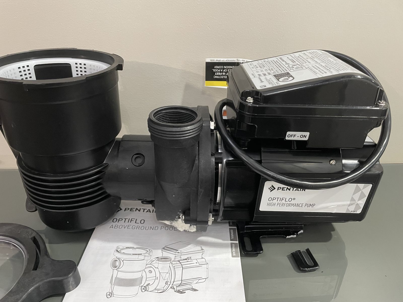 NEW in Box Pentair Optiflo Aboveground Pool Pump