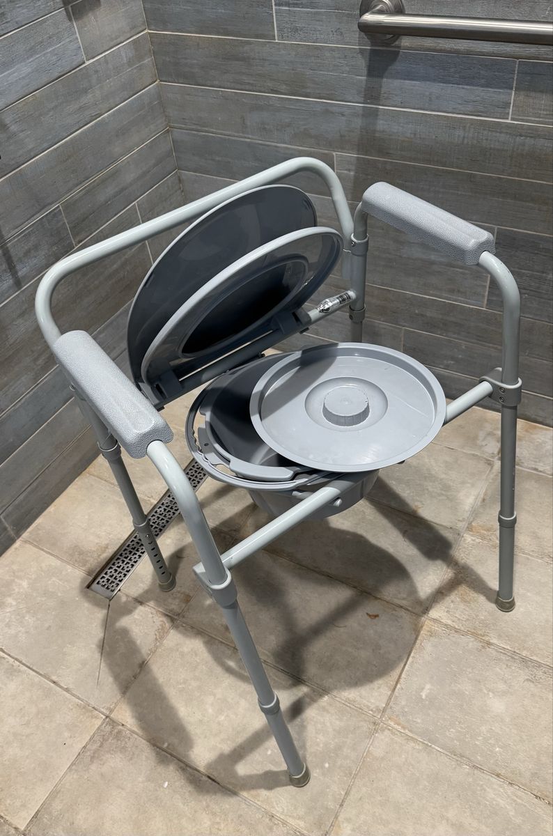 Toilet Bedside Commode Camp Stool