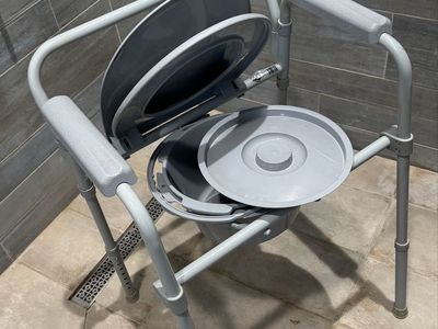 Toilet Bedside Commode Camp Stool