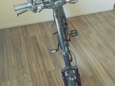 Maxshot Folding Electric Bike Scooter with Seat