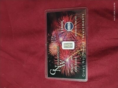 silver gnw 1 grain silver