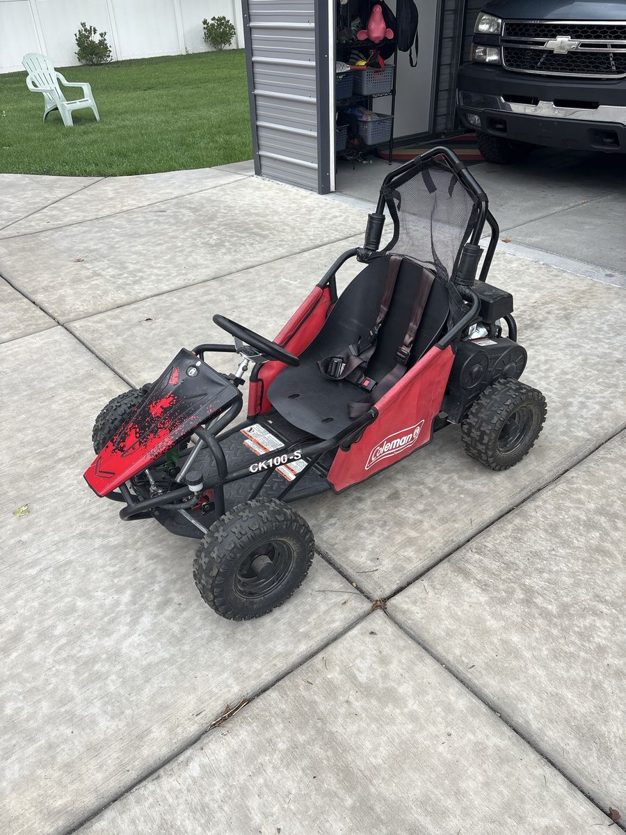 Coleman Go kart: CK100-S. 