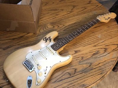 1977 vintage Stratocaster fender blonde