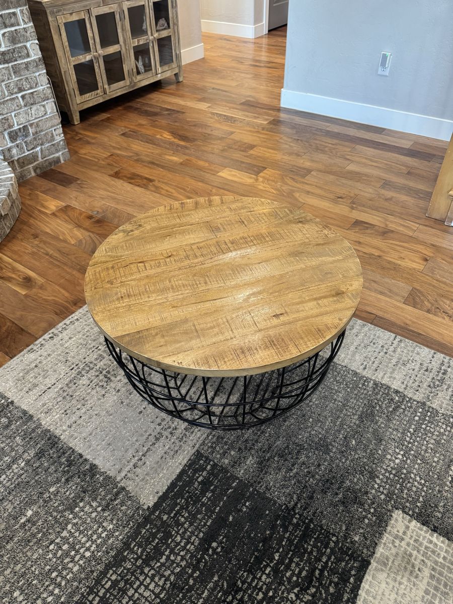 Coffee table with storage