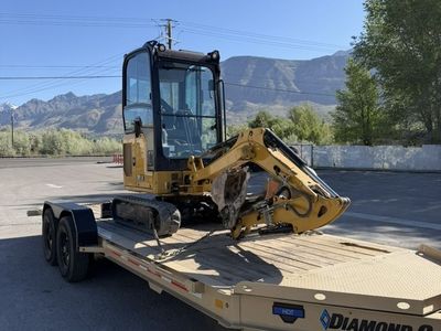 2 Ton / 20 Class Mini Excavator for Rent - Cat 302 / 301.8 - As Narrow as 39 Inches