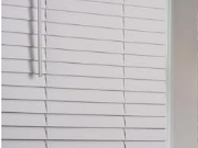 Faux Wood Blind, 48" Wide x 36" Long,