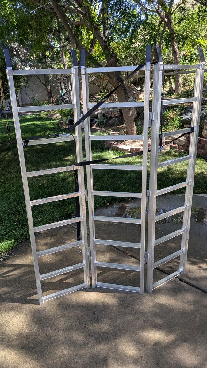 YUKON Tracks 65in Aluminum Tri-Fold Loading Ramps for ATV/UTV/Motorcycles