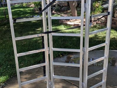 YUKON Tracks 65in Aluminum Tri-Fold Loading Ramps for ATV/UTV/Motorcycles