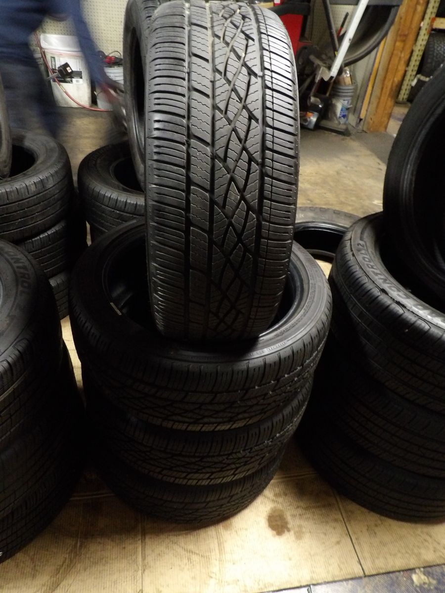 215/45R17 FIRESTONE FIREHAWK AS V2 SET OF USED TIRES 