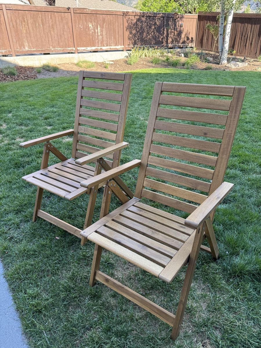 (2) New IKEA Nammaro Reclining Chairs