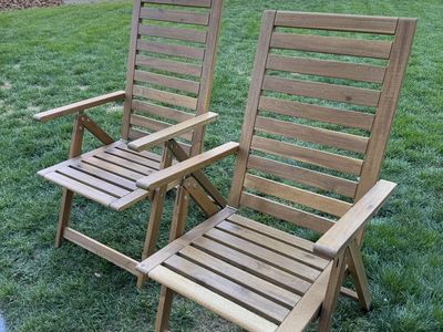 (2) New IKEA Nammaro Reclining Chairs