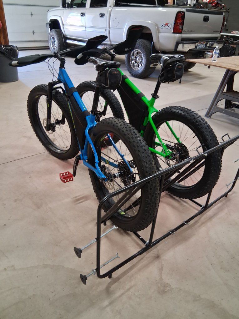 2 Trek Farley bikes