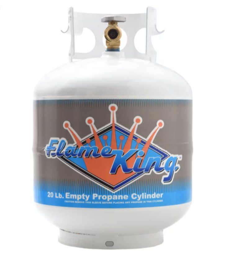 Flame King 20 lb. Empty Propane Cylinder Tank