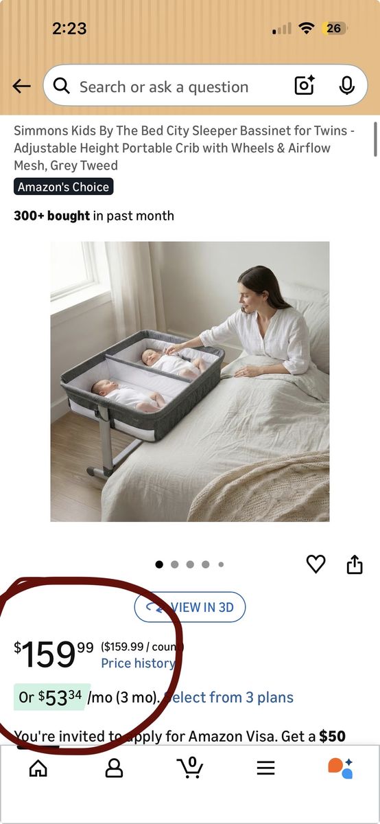 Twin Bassinet