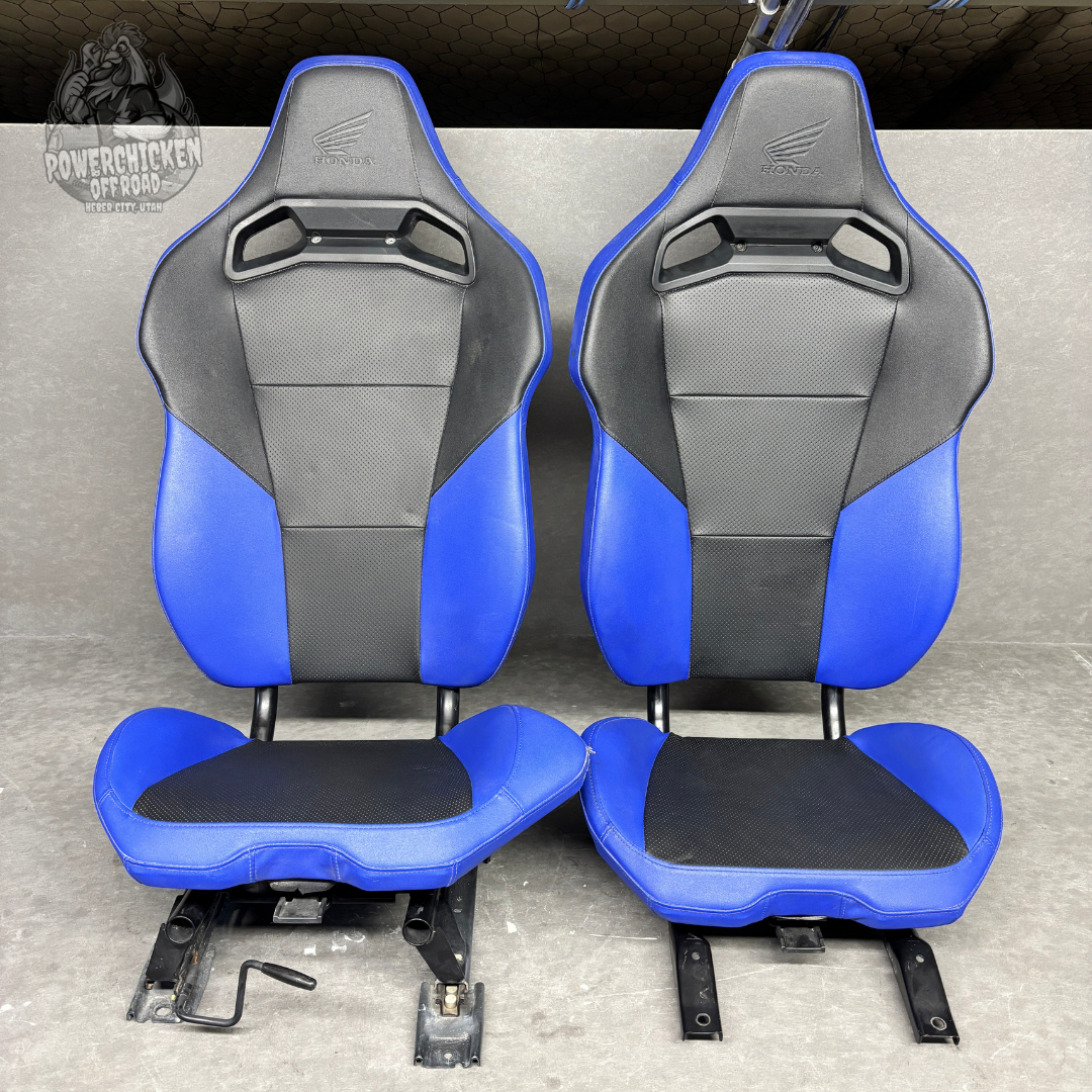 OEM 2021 Honda Talon SXS1000 Driver & Passenger Seats – Blue/Black