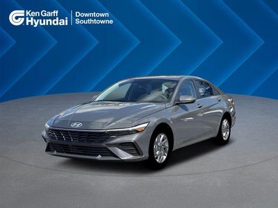 2026 Hyundai Elantra Hybrid Blue