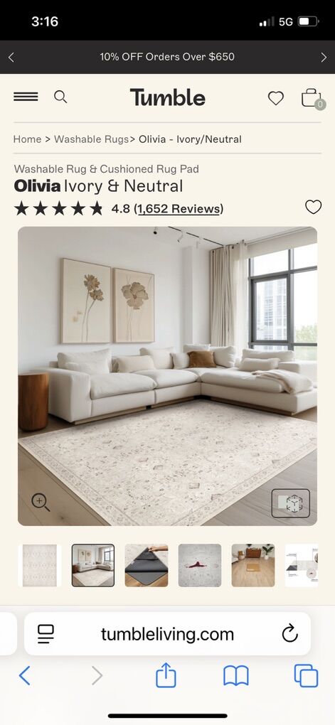 Tumble Rug