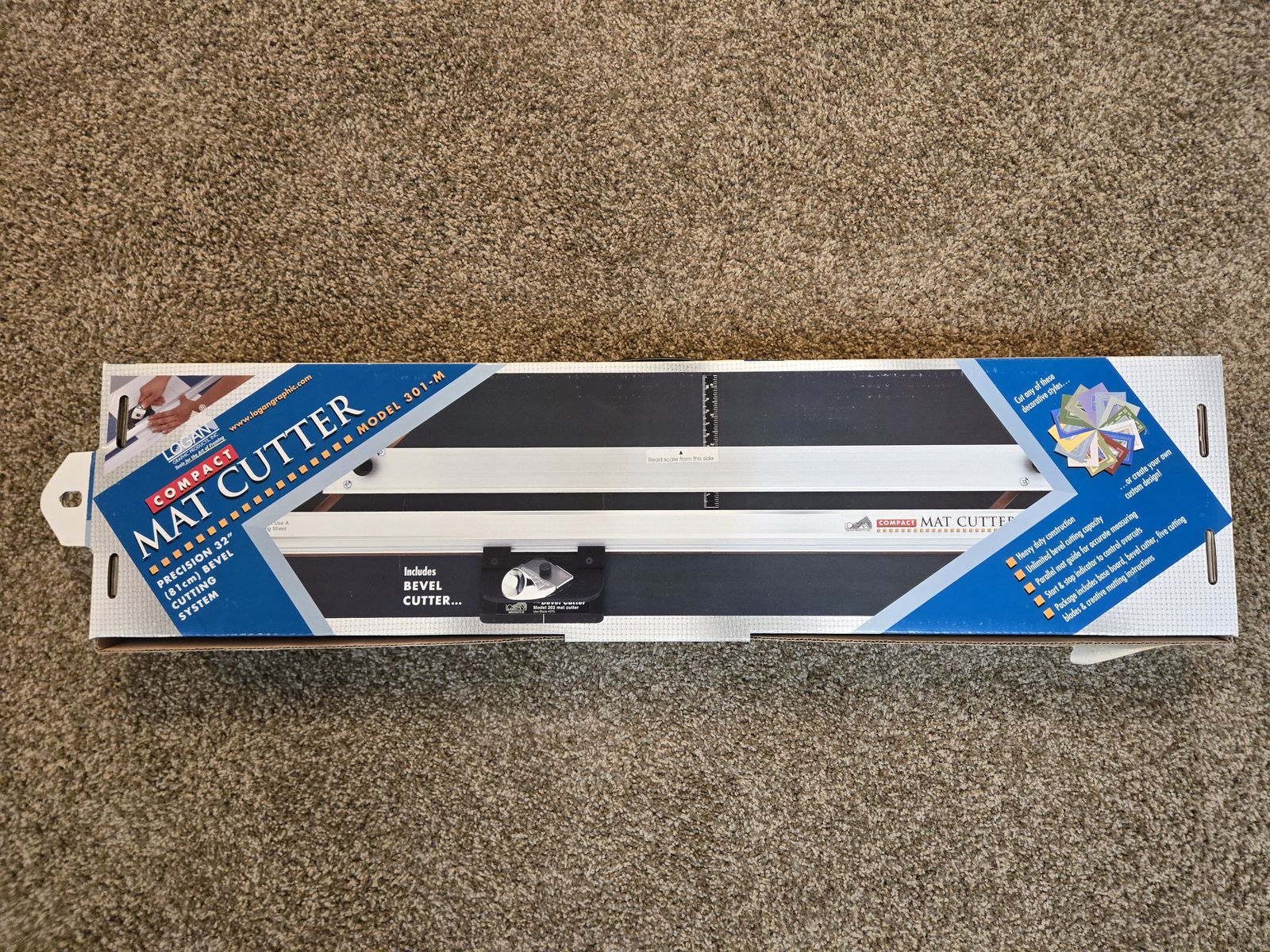 Logan 32" Mat Cutter Model 301-M for framed artwork (Matt Cutter)