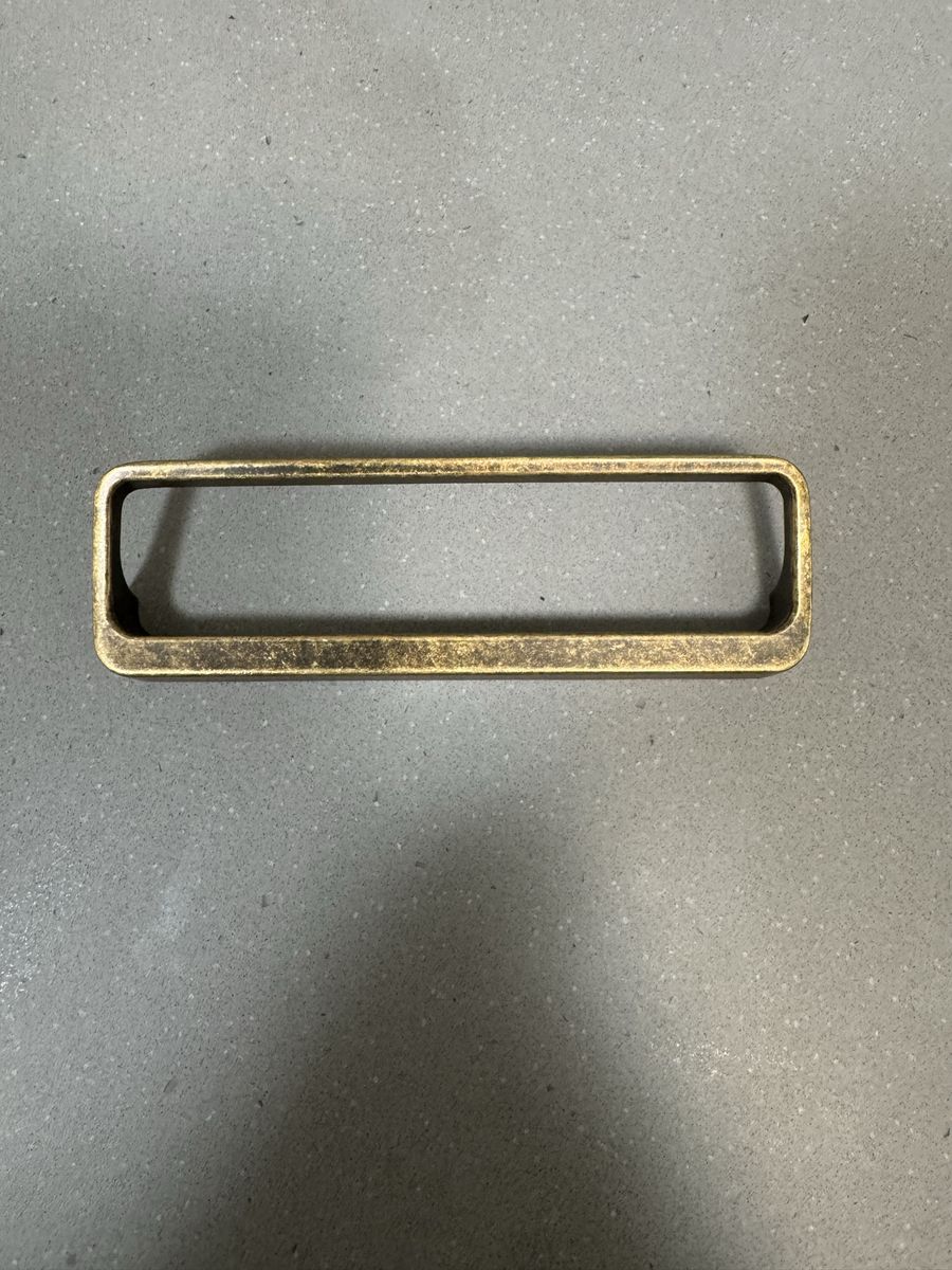 New cabinet drawer pulls