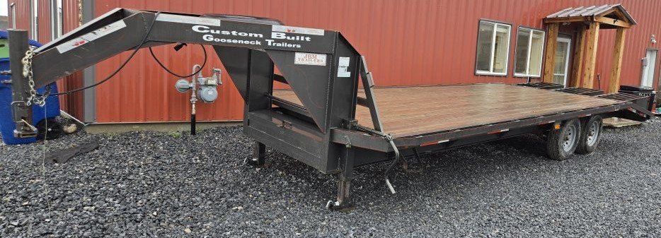 24 ft Gooseneck Trailer 14k lbs