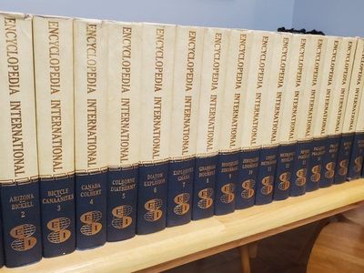 Encyclopedia International 1st Edition Grolier 1963 Complete Set of 20 Volumes