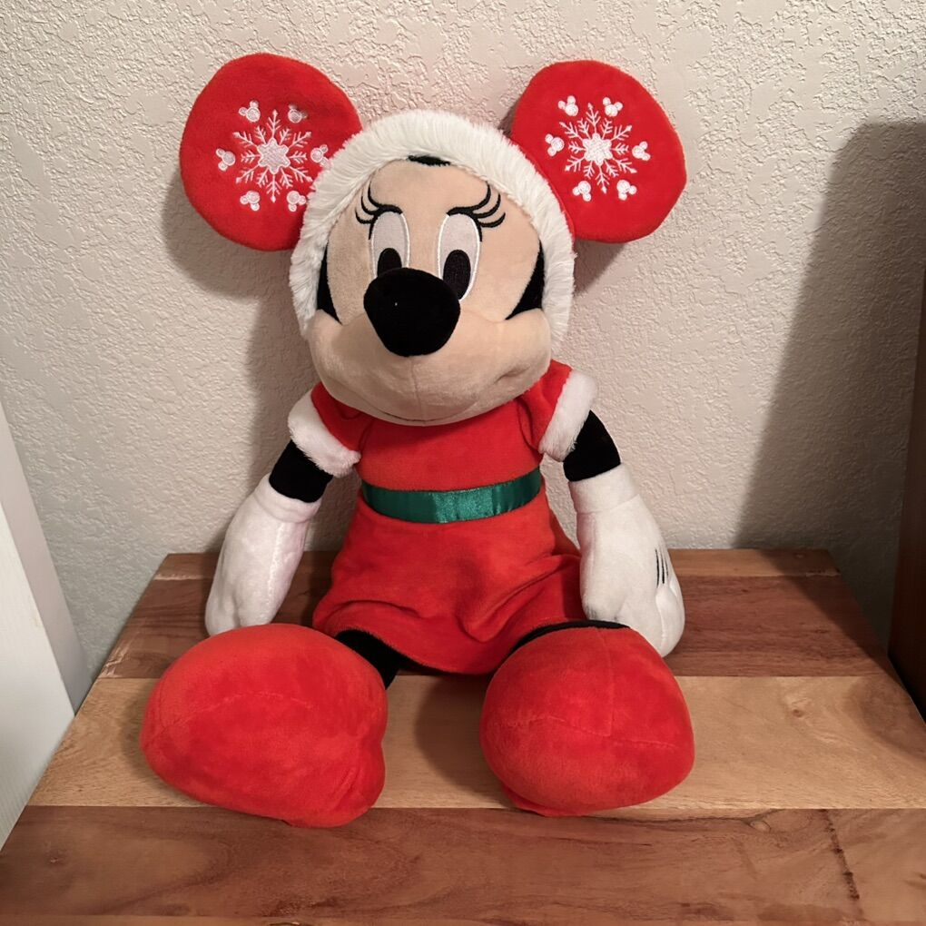 Minnie Mouse Holiday Plush Toy