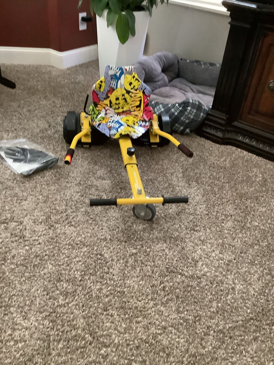 Hover board and hover board chair/go kart