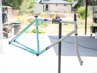 All-City Gorilla Monsoon 55cm Frameset w/ Frame bag