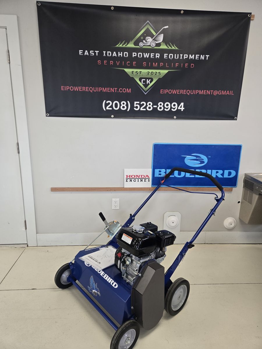 Blue Bird Walk-Behind Power Rake (Honda 22")