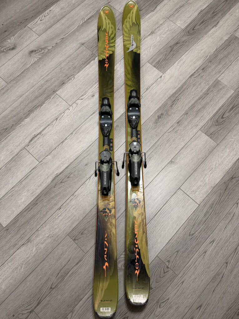 New Rossignol Bandit Skis 176cm with Bindings