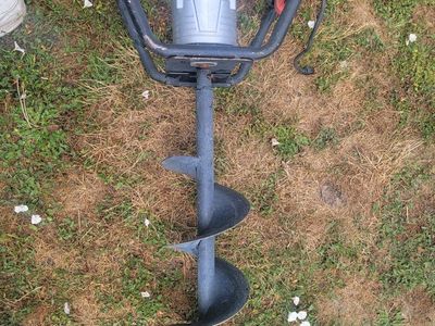 110 volt elecric post hole digger