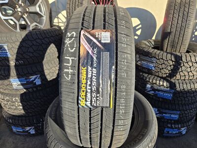 SET 255/55R18 BLACKHAWK AGILITY SUV